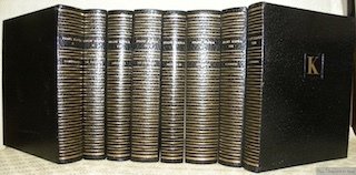 Oeuvres complètes de Franz Kafka. Edition critique établie sous la direction de Marthe Robert. Illustrations de L. Mitelberg. 8 Volumes, série complète.