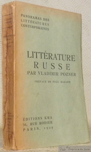 Littérature russe. Préface de Paul Hazard. Collection Panorama des littératures …