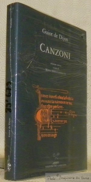 Canzoni. Edizione critica.