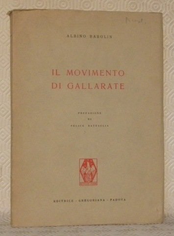 Il movimento di Gallarate. I convegni dal 1966 al 1970. …