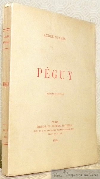 Péguy. Trosième édition.