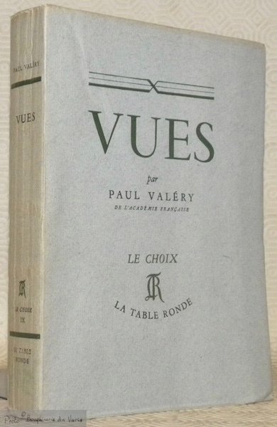 Vues. Avec un dessin de l’auteur gravé sur bois par …