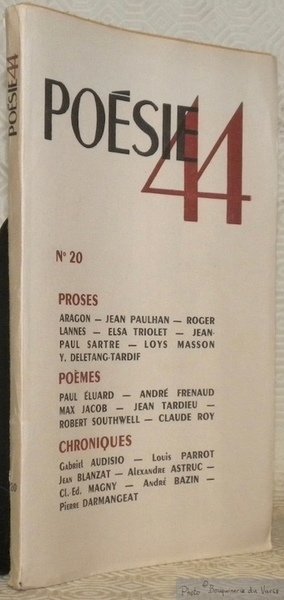 Poèsie 44, juillet - octobre 1944. N.° 20. | Immagine principale