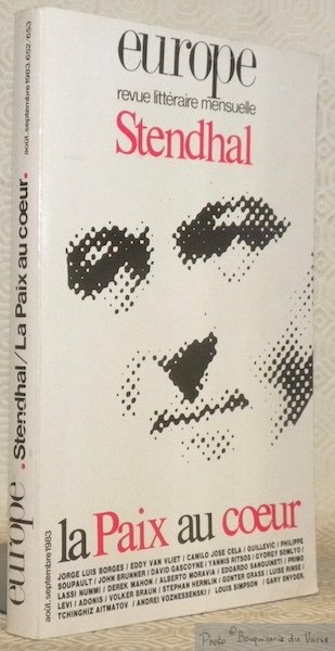 Europe. Revue littéraire mensuelle, août - septembre 1983. La Paix … | Immagine principale