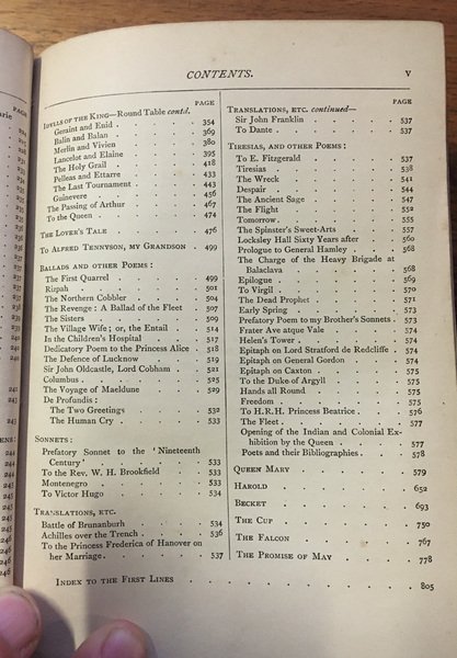 The Works of Alfred Lord Tennyson Poet Laureate. | Immagine Gallery 4