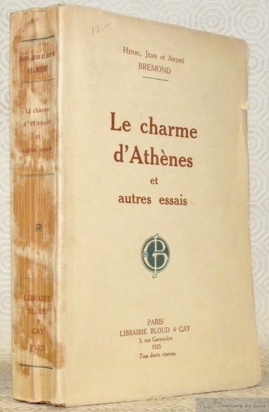 Le charme d’Athènes et autres essais. | Immagine principale