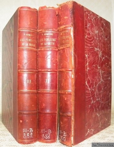 Les penseurs de la Grèce. Histoire de la philosophie antique. … | Immagine principale