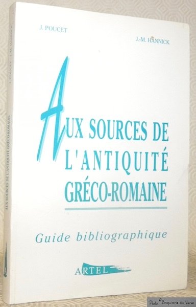 Aux sources de l’Antiquité gréco-romaine. Guide bibliographique. | Immagine principale