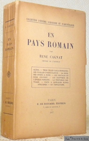 En pays romain. Collection d’Etudes d’Histoire et d’Archéologie. | Immagine principale