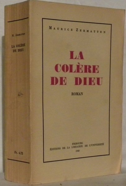 La colère de Dieu.