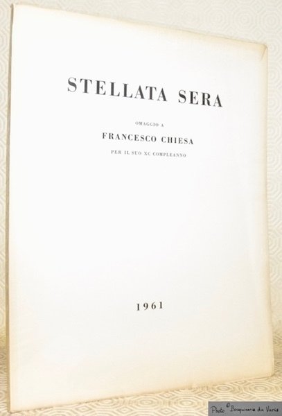 Stellata sera. Omaggio a Francesco Chiesa per il suo XC … | Immagine principale