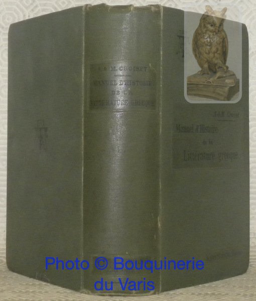 Manuel d'histoire de la littérature grecque à l'usage des lycées … | Immagine principale
