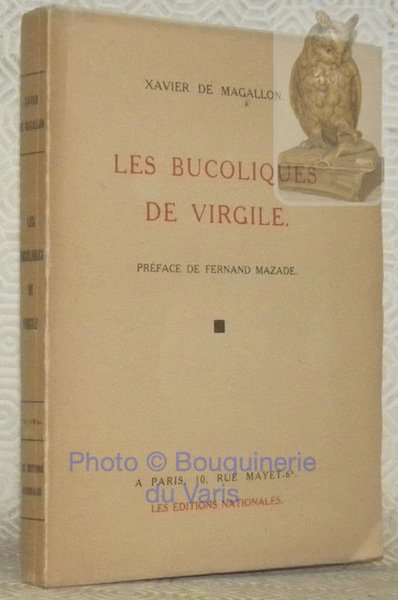 Les bucoliques de Virgile. Préface de Fernand Mazade. Deuxième édition. | Immagine principale