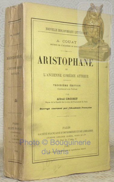 Aristophane et l’ancienne comédie attique. Troisième édition contenant une préface … | Immagine principale
