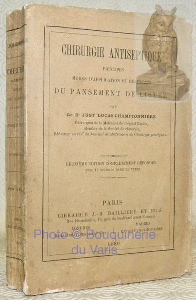 Chirurgie antiseptique. Principes, modes d’application et résultats du Pansement de … | Immagine principale