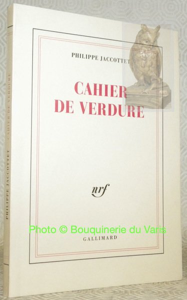 Cahier de verdure. | Immagine principale