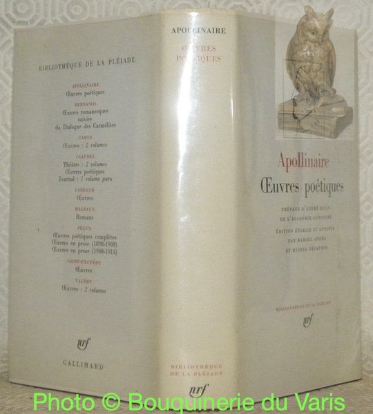 Oeuvres poétiques. Préface par André Billy. Texte établi, présenté et … | Immagine principale
