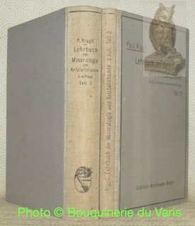 Lehrbuch der Mineralogie und Kristallchemie. Dritte, Vollständig umgearbeitete Auflage. Teil … | Immagine principale