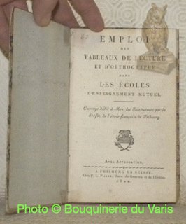 Emploi des tableaux de lecture et d’orthographe dans les écoles … | Immagine principale