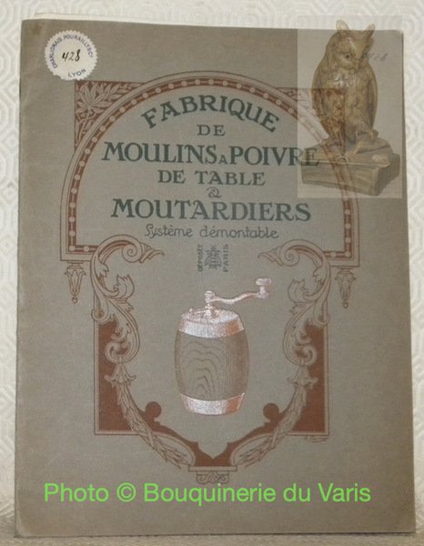 Fabrique de moulins a poivre de table & moutardiers. Ssytème … | Immagine principale