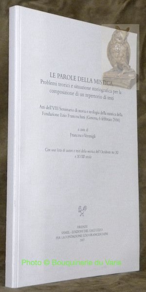 Le parole della mistica. Problemi teorici e situazione storiografica per … | Immagine principale