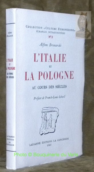 L'Italie et la Pologne au cours des siècles. Préface de … | Immagine principale