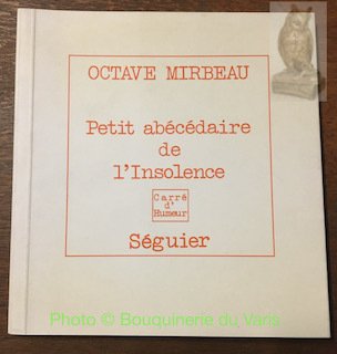 Petit abécédaire de l'Insolence. Collection Carré d’Humeur, 21. | Immagine principale