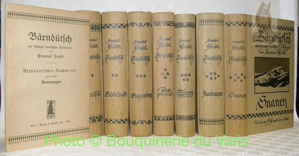 Bärndütsch als Spiegel bernischen Volkstums. 7 Bände. 1. Band: Lützelflüh. … | Immagine principale