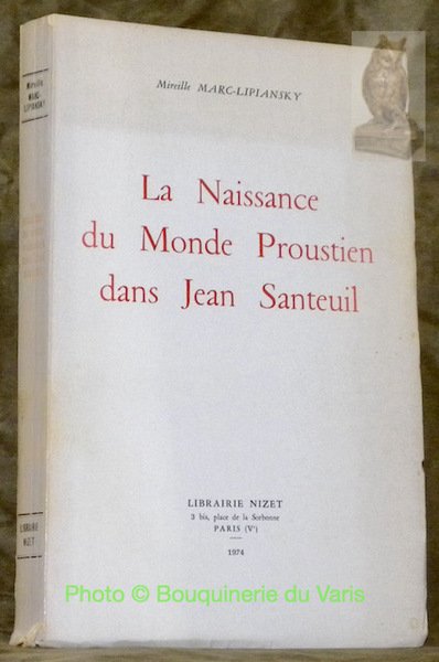 La Naissance du Monde Proustien dans Jean Santeuil. | Immagine principale