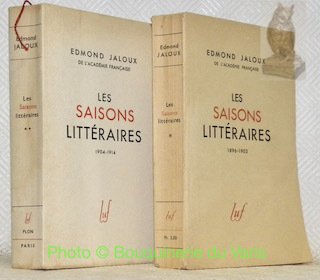 Les saisons littéraires. Tome 1: 1896-1903. Tome 2: 1904-1914. 2 … | Immagine principale