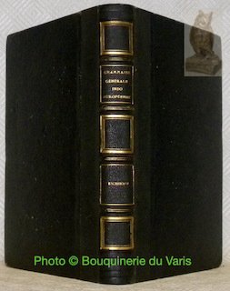 Grammaire générale Indo-Européenne ou comparaison des langues Grecque, Latine, Française, … | Immagine principale