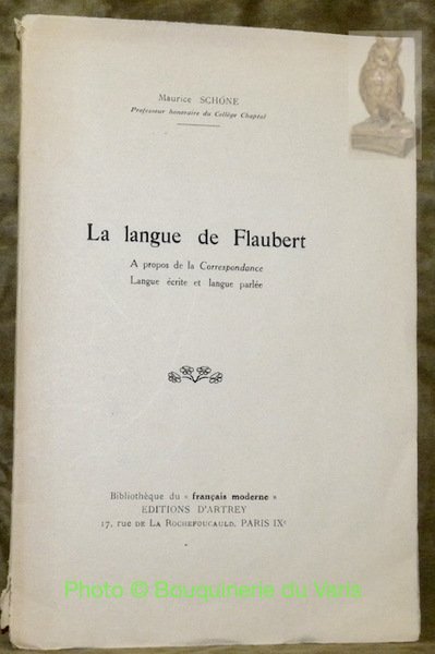 La langue de Flaubert. A propos de la Correspondance Langue … | Immagine principale