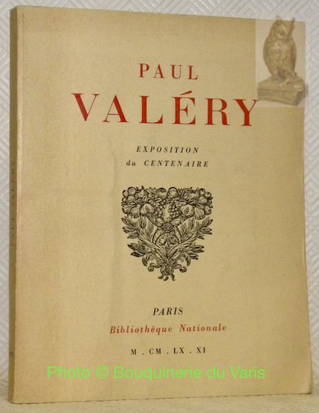 Paul Valéry. Exposition du centenaire. | Immagine principale