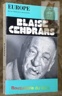 Europe, revue littéraire mensuelle, juin 1976. Blaise Cendrars. | Immagine principale