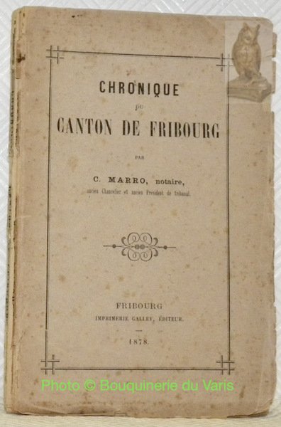Chronique du Canton de Fribourg. | Immagine principale