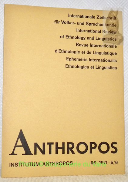 Internationale Zeitschrift für Völker- und Sprachenkunde. Intertional Review of Ethnology … | Immagine principale