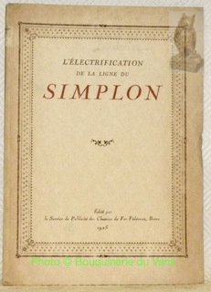 L'électrification de la ligne du Simplon. | Immagine principale