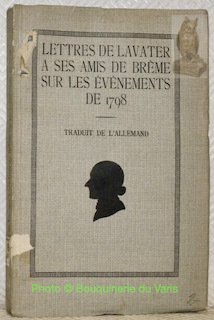 Lettres de Lavater a ses amis de Brême sur les … | Immagine principale