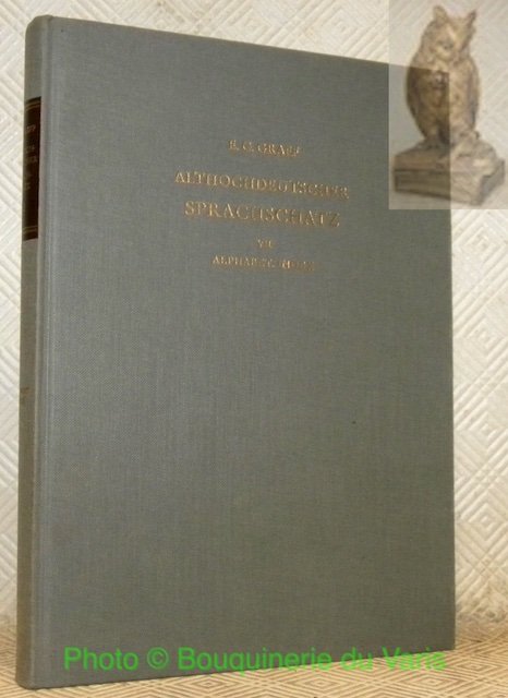 Althochdeutscher Sprachschatz. VII Alphabet. Index. Vollständiger alphabetischer Index zu dem … | Immagine principale