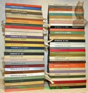 Collection Célébration éditée par Robert Morel. 64 Volumes, collection complète, …