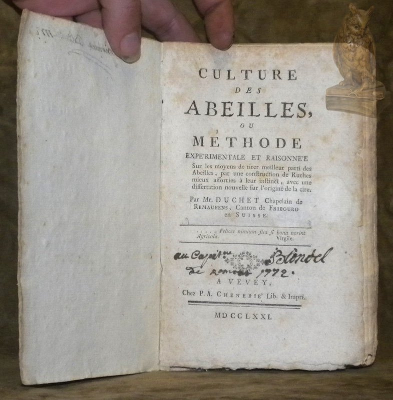 Culture des abeilles ou méthode expérimentale et raisonnée sur les …