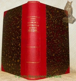 Histoire de la littérature française hors de France. I. Suisse … | Immagine principale