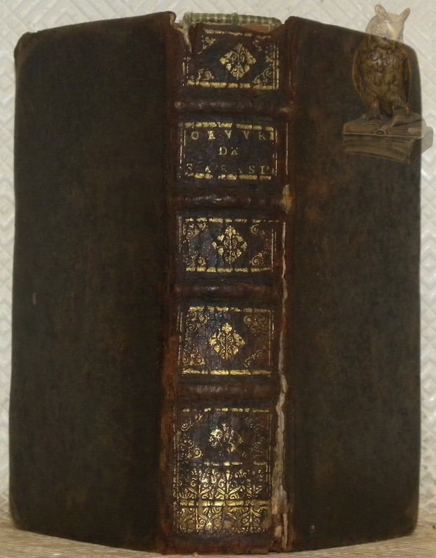 Les oeuvres de Monsieur Sarasin. Relié avec Poësies de Monsieur …