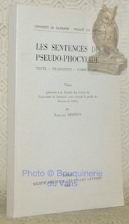 Les sentences du Pseudo-Phocylide. Texte - Traduction - Commentaire. Thèse.