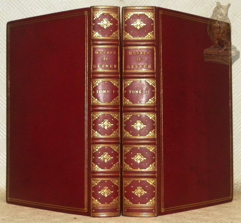Oeuvres de Gesner. Tome I et tome II. (2 Volumes).