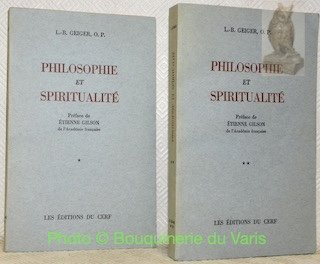 Philosophie et spiritualité. Préface de Etienne Gilson. 2 Volumes. | Immagine Gallery 2