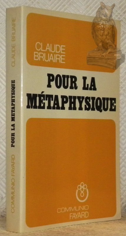 Pour la métaphysique. Collection Communio. | Immagine principale