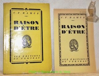 Raison d’être. Avec un portrait dessiné par René Auberjonois. | Immagine principale