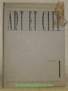Revue Suisse Romande. Art, Vie, Cité. N.° 1, 1937.