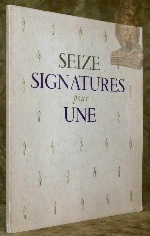 Seize signatures pour une. Les textes de présentation sont de … | Immagine principale